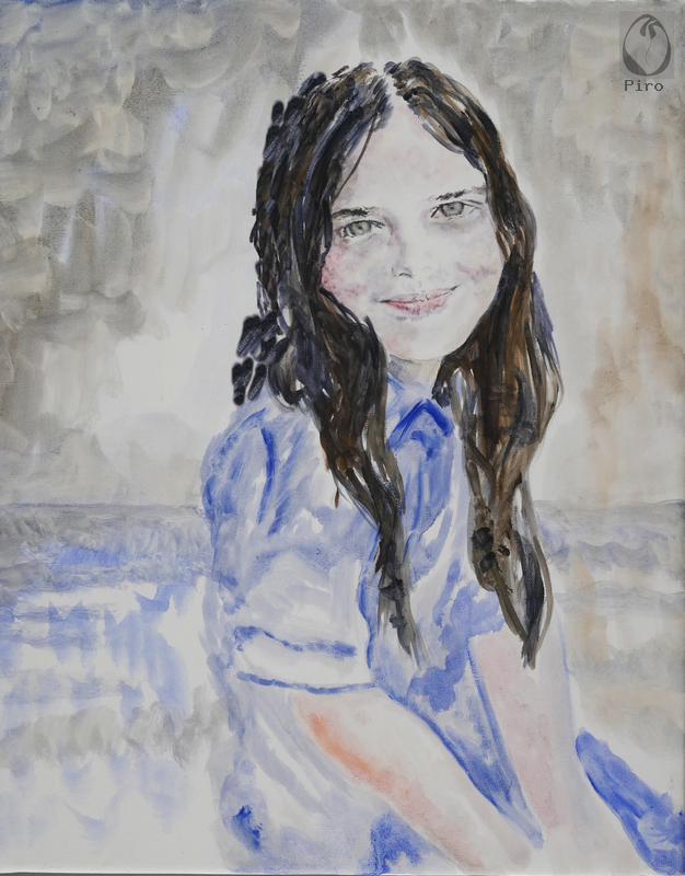 oil on canvas - olio su tela di Piro